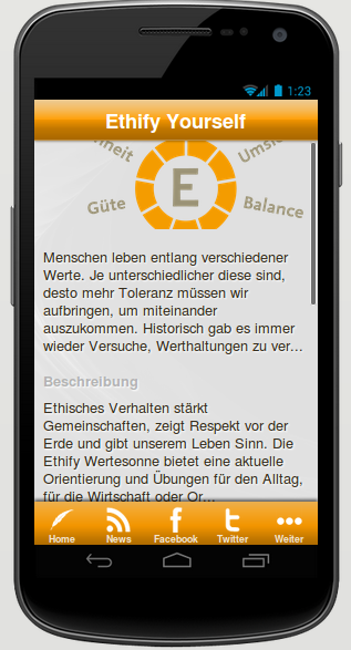 Ethify App Prototyp